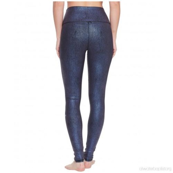 ALO Yoga Metallic Airbrush High Waist Leggings - Picture 5 of 10
